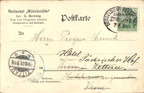 KP Gruiten Haan w Nadrenii, Winkelsmühle