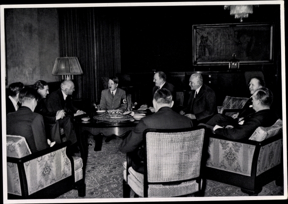 Collection picture Adolf Hitler, British politicians Anthony Eden and John Simon, collection 15, picture 62