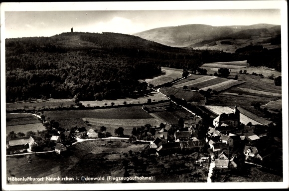 Ansichtkaart Neunkirchen im Odenwald Modautal, luchtfoto van de plaats