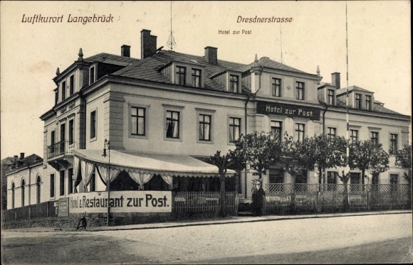 PC Dresden Langebrück, Hotel Restaurant Zur Post, Dresdner Strasse