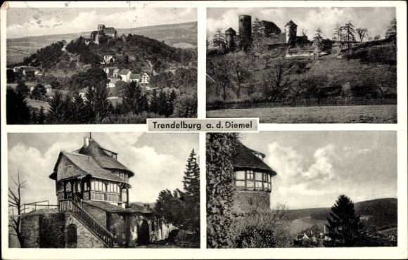 PC Trendelburg in northern Hesse, town views
