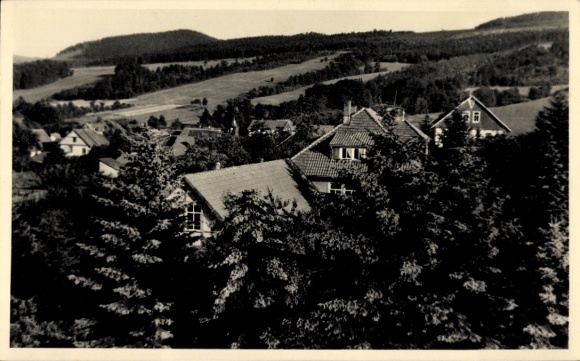 Ak Fischbach Waltershausen Thüringen, Panorama