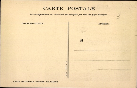 Artist Postcard Poulbot, Francisque, Ligue Nationale contre le Taudis, children, farm, chickens