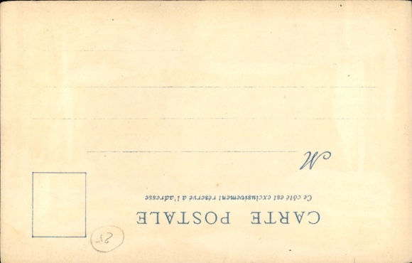 Artysta lito Robida, Le vieux Paryż, Expo 1900, Chocolat Guerin Boutron, L'Officier de Garde