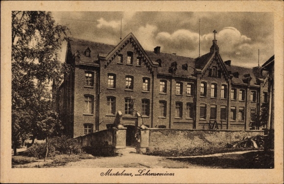 Ak Montabaur im Westerwaldkreis, Lehrerseminar