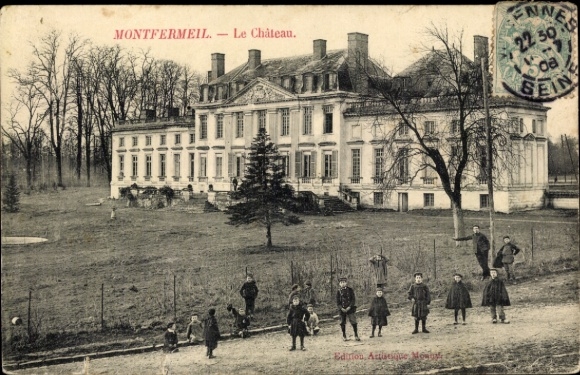 Ak Montfermeil Seine Saint Denis, Le Château