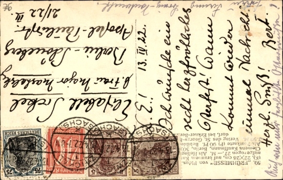 Art Nouveau Artist Postcard Fidus, Early Mass, No. 59
