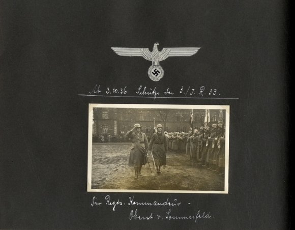Photo Album Wehrmacht Propaganda Military. Olympiad Berlin. dessau My time as a soldier 1935-1936