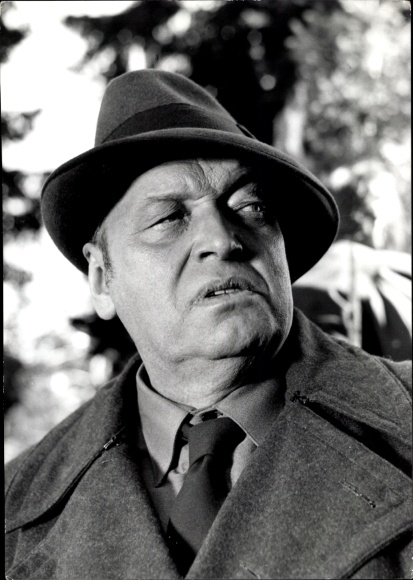 Ak-acteur Willi Rösner, portret