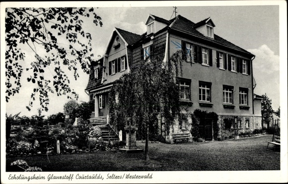 Ak Selters in het Westerwald, het herstellingsoord van Glanzstoff Courtauld, totaalbeeld