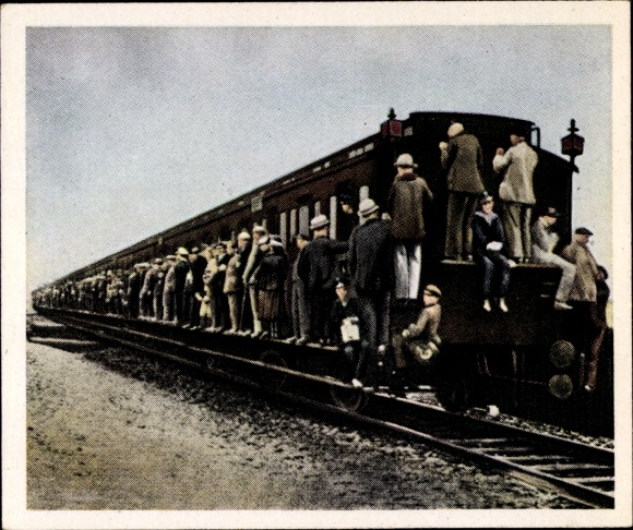 Collective picture The post-war period No. 50 February 1922 General strike of the railway workers