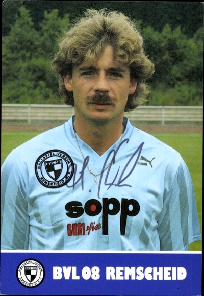 Autogrammkarte Fußballer Michael Kühn, BVL 08 Remscheid, Autogramm