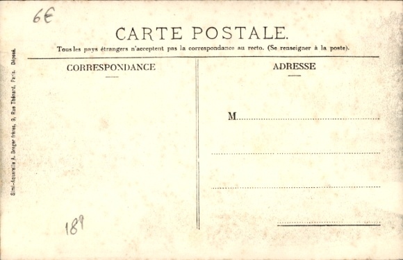 Postcard Vanves Hauts de Seine, Lycée Michelet, Le Parloir et le Cabinet du Proviseur