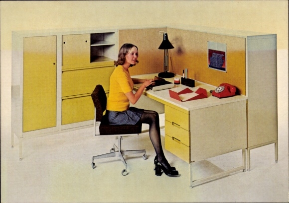 Postcard advertising, Atal, Rue Mariotte, Paris, office equipment