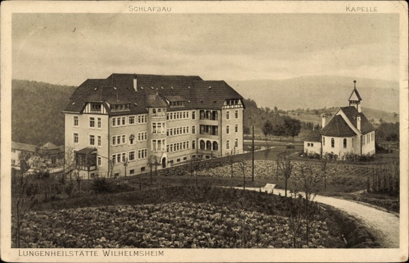 PC Wilhelmsheim Oppenweiler in Württemberg, sanatorium for lungs