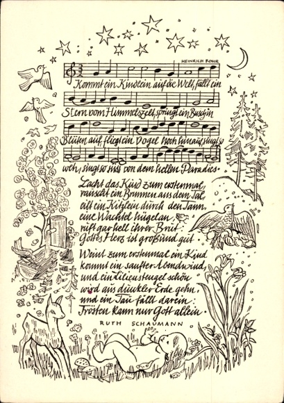 Song KP Ruth Schaumann, Małe dziecko przychodzi na świat...