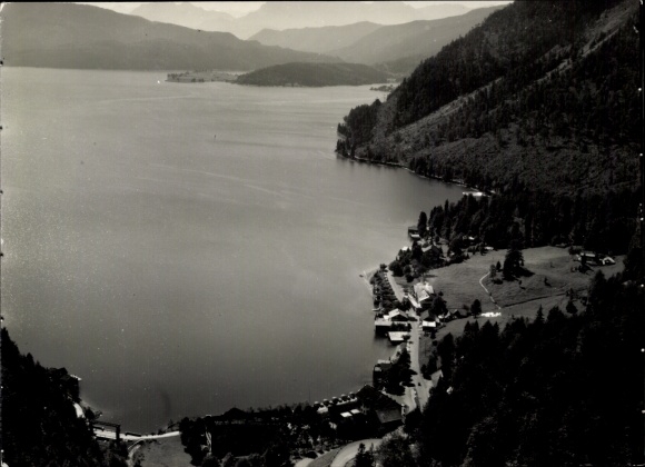 Photo Urfeld am Walchensee Kochel am See, aerial photograph