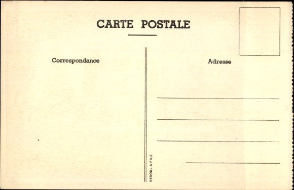 Postcard Paris, Exhibition of 1937, Pavilion des Tabacs, Le Comptoir de Vente