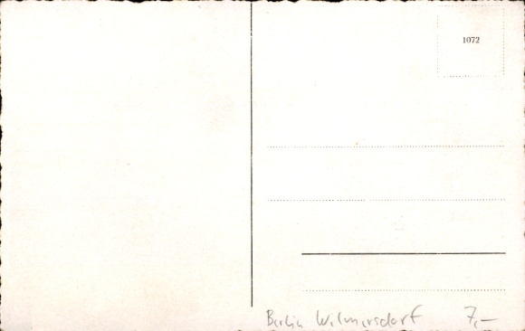 Postcard Berlin Wilmersdorf, Reich Insurance Institute for Employees