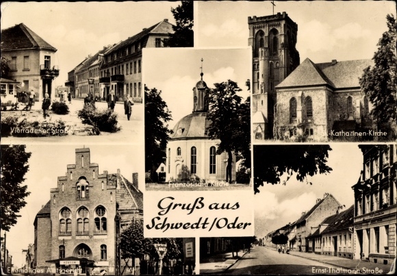 PC Schwedt an der Oder, French Church, Ernst Thälmann Strasse, Catherine Church, consumption