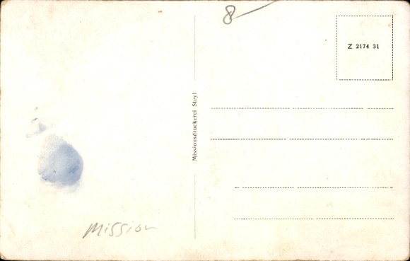 Postcard Steyl Venlo Limburg Netherlands, Mission House
