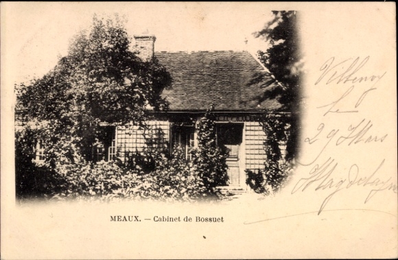Ak Meaux Seine-et-Marne, Cabinet de Bossuet