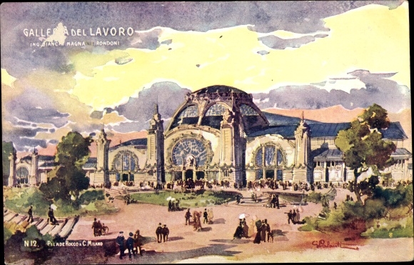 Artist PC Milano Milan Lombardia, Pilade Rocco, Galleria del Lavoro