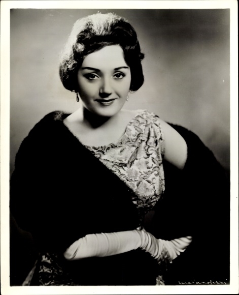 Foto Opernsängerin Gabriella Tucci, Sopran