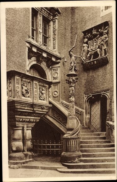 PC Görlitz in der Lausitz, town hall steps, WHW Das Schöne Deutschland, image 31