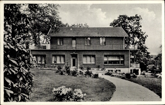 Postcard Dalheim Wegberg, ev. Mothers' convalescent home Waldquelle
