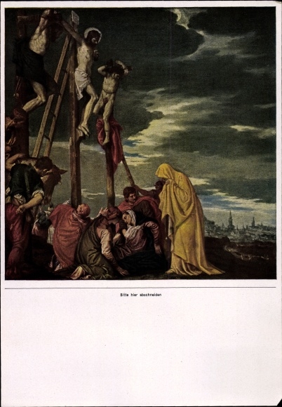 Collection picture The painting of the baroque, Paolo Veronese, Crucifixion