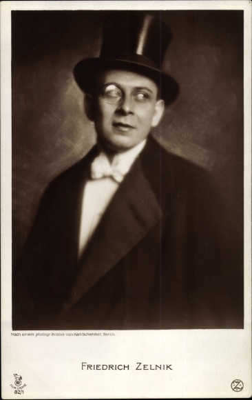 KP aktor i reżyser Friedrich Zelnik, portret