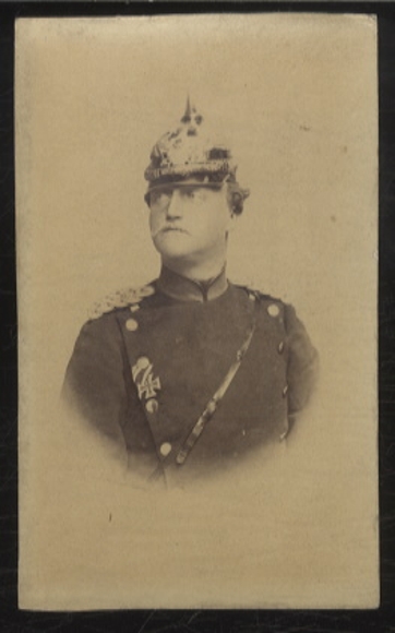 CdV Portrait Fürst Georg Albert von Schwarzburg-Rudolstadt