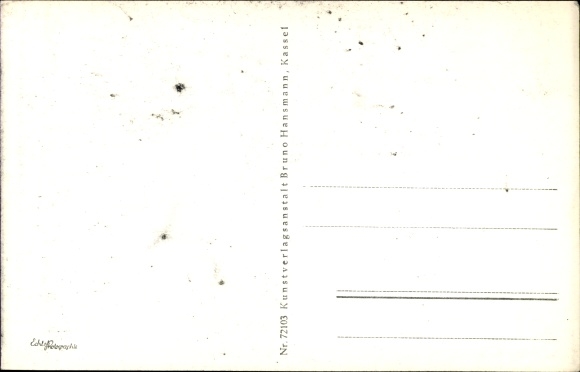 Postcard Klemm Staffel, Luftwaffe, fighter planes