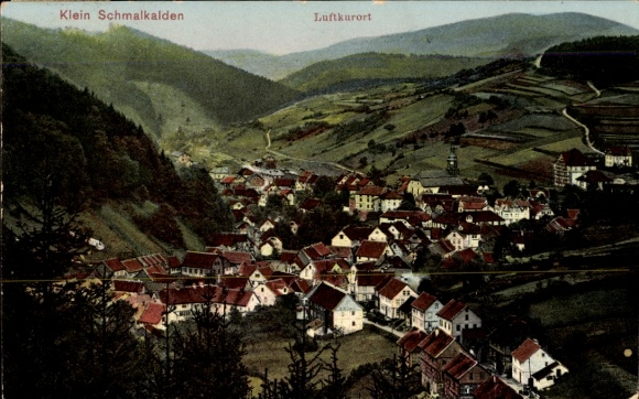 KP Kleinschmalkalden Floh Seligenthal Turyngia, panorama