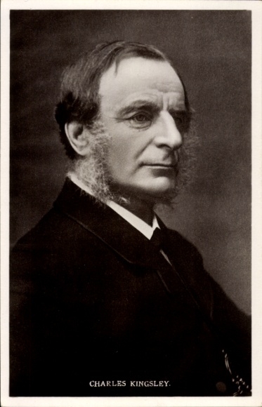 Postcard writer and clergyman Charles Kingsley, portrait