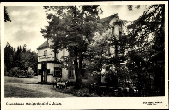 PC Steinigtwolmsdorf in Lusatia, lot at the Waldhaus restaurant