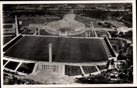 PC Berlin Charlottenburg Westend, Reichssportfeld, aerial photo