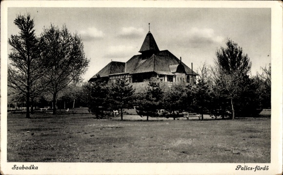 KP Szabadka Palić Palics Palicsfürdő Palitsch Serbia, widok na budynek
