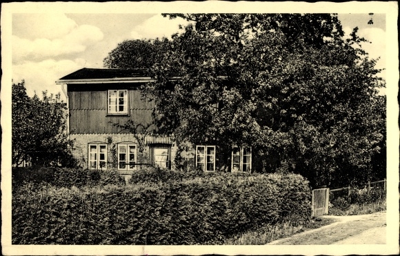Ak Osterstedt Schleswig Holstein, Pension Timm