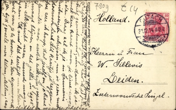 Photo Postcard Gutach im Breisgau Black Forest, military hospital, Dutch soldiers in uniform, 1. WW