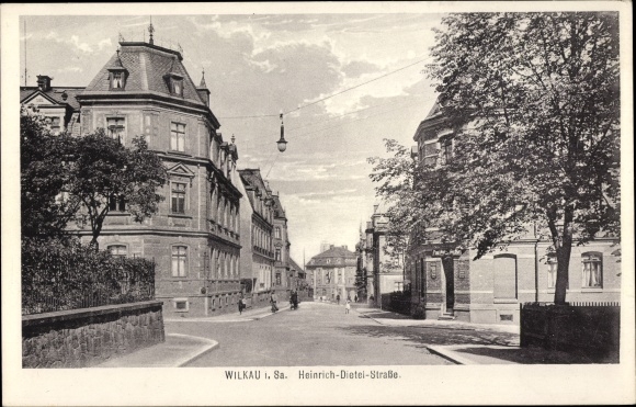 PC Wilkau Haßlau in Saxony, Heinrich-Dietel-Straße