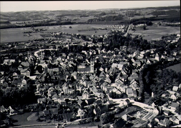 Photo Wangen im Allgäu, aerial photograph