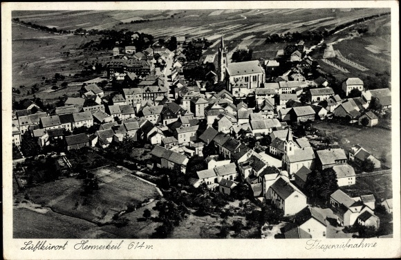 PC Hermeskeil in Rhineland-Palatinate, aerial photo