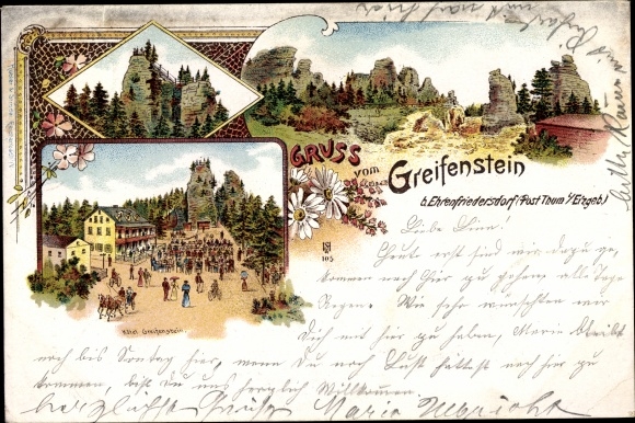 Litho Ehrenfriedersdorf im Erzgebirge, Greifenstein