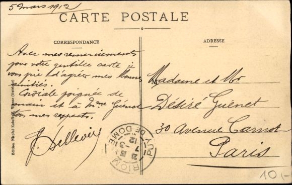 Postcard NW Kobelkoff and his family, Man without limbs