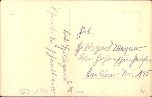 Postcard Actress Anneliese Uhlig, portrait