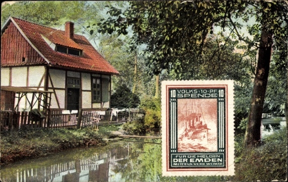 Ak Einbeck in Niedersachsen, Mühlenwall