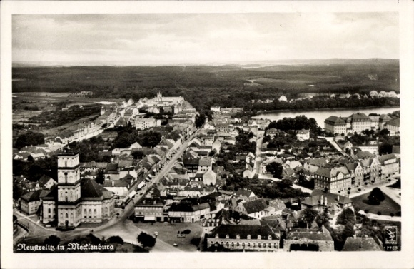 KP Neustrelitz, zdjęcie lotnicze