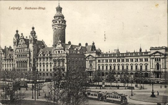 10 alte Ak Leipzig, verschiedene Ansichten